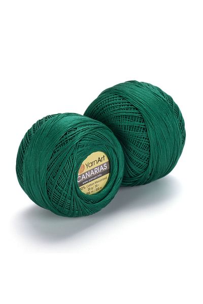 Yarnart Canarias - Mercerized Lace Νήμα Πράσινο-6334