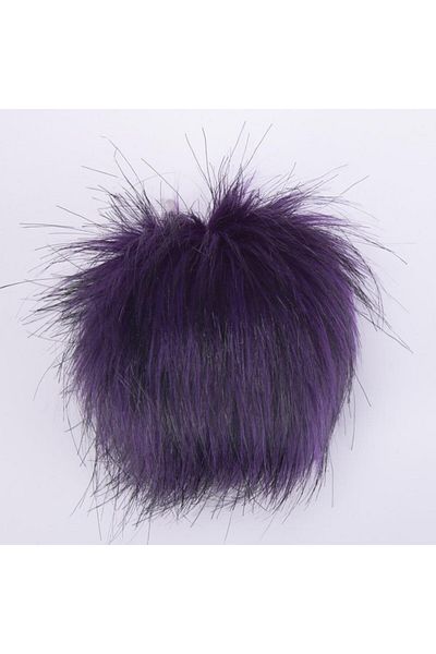 Yarnart Γούνινα πομπόν - Pompom Purple-62