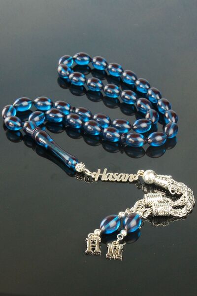 Tesbih Otağı Gümüş Isimli Tesbih Ateş Kehribar Harfli Tesbih Soru & Cevap Ala...