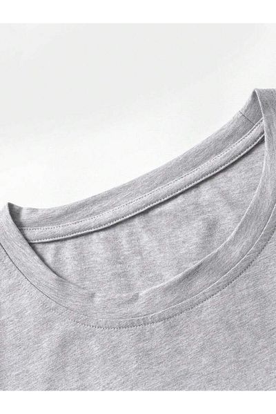 FAVORİST MILANO Printed Oversize Cotton T-Shirt - Short Sleeve