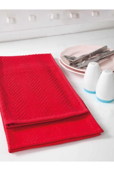 OZAN TEKSTİL 2-Piece Daily Kitchen Towels - 2/41x75cm