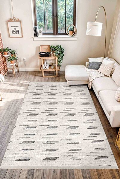 Aden Sierra Şönil Dokuma Halı |Kaymaz Tabanlı Makinede Yıkanabilir Halı |Mode...