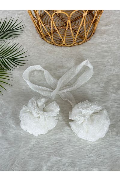 Pastelya Pompom Accessory - Polka Dot Mosquito Net