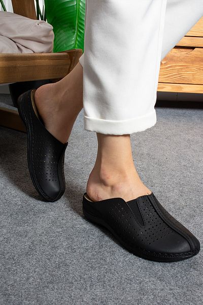 AlbiShoes Γυναικείες ανατομικές ιατρικές παντόφλες Sabo - Κλειστή μπροστινή πλευρά για την εργασία στο σπίτι Κουζίνα Νοσοκομείο Doctor Nurse Cook