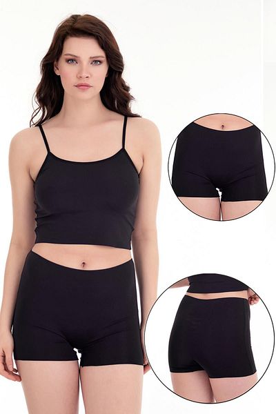 Sensu High Waist Laser Cut Single Shorts -otr4000