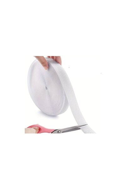 HIZSOY TEKSTİL 2 Çift Cırt Cırtlı Bant - Amerikan Fermuarı - En 3 Cm X 10 Metre