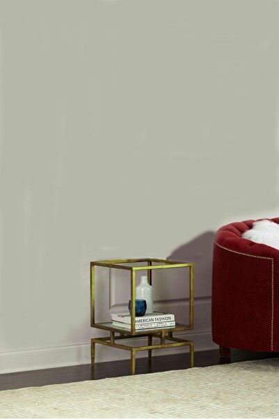 Hitit Dekorasyon Olope Gold Metal Kitaplık Çiçeklik Gümüşlük Duvar Rafı Yan S...