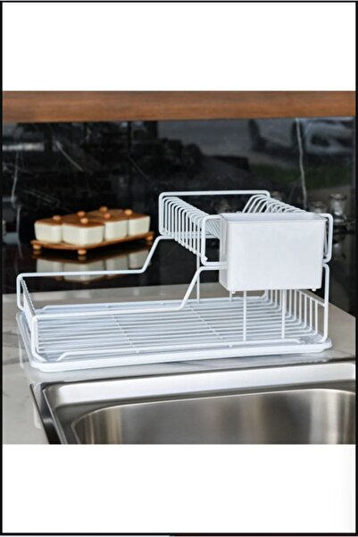 Hagen Iki Katlı Bulaşıklık Bulaşık Sepeti Bulaşık Kurutma Sepeti Tezgah Üstü ...