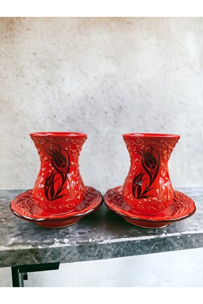 qtahya homes queen of kütahya Thin Waist Authentic Patterned Tea Set