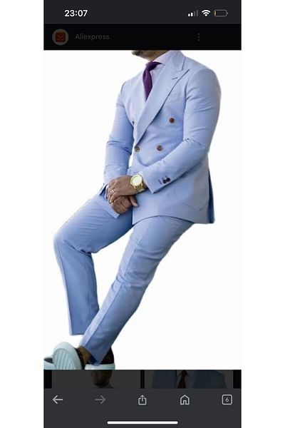 MASSARO Slimfit duplasoros öltöny