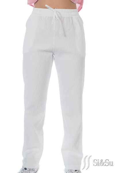 Si&Su Relaxed Fit - Pocketed and Laced Elastic Waist Trousers