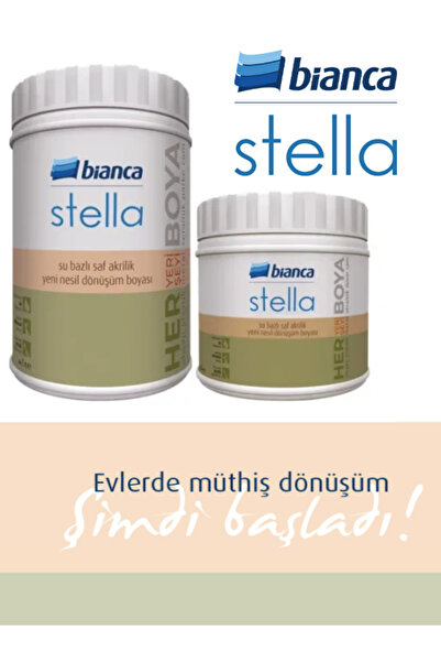 Bianca Stella Boya 0.5 lt  Dolap-Fayans-cam-plastik-Ahşap