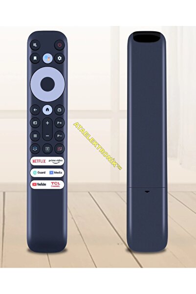 ATA ELEKTRONİK TCL Android Smart Tv Uyumlu Ses Komut Özellikli Uzaktan Kumand...