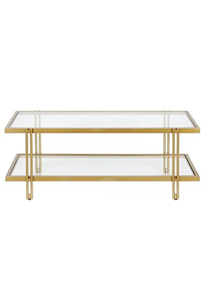 Hitit Dekorasyon Dolores Gold Metal Orta Sehpa