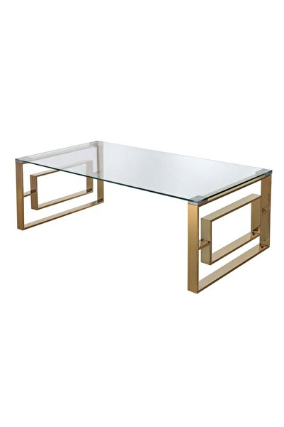 Hitit Dekorasyon Laura Gold Orta Sehpa