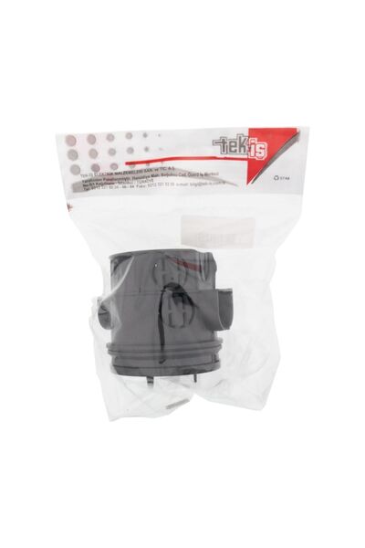 Tek-İş Norm Kasa Geçmeli Plastik Derin Kapaklı Siyah