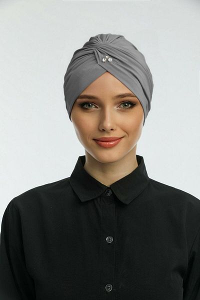 mikam Πρακτικό και κομψό 3 Stone Casual Χρήση Καπάκι Hijab Πισίνας/Θάλασσας