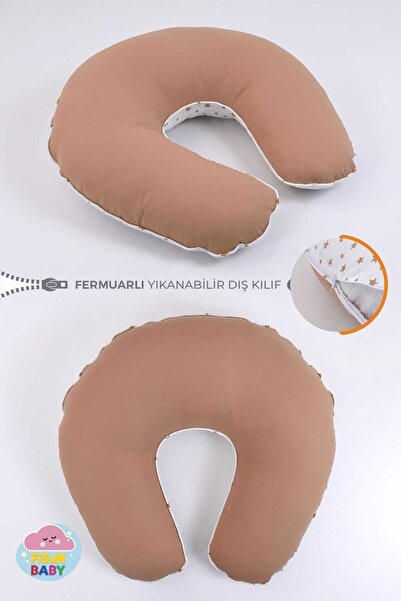 Fisun Baby Double-Sided Breastfeeding Pillow Baby Support Cushion Maternity P...
