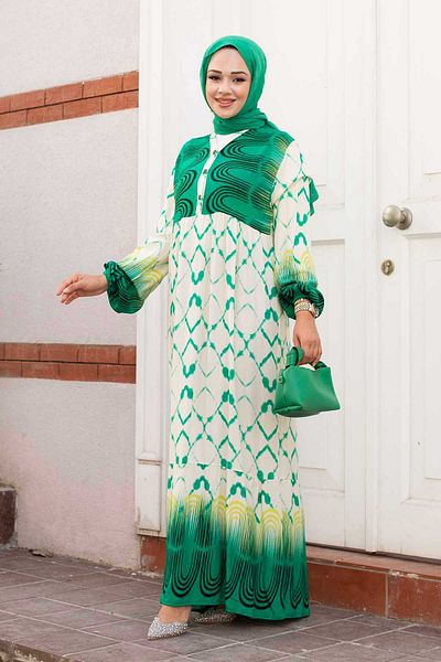 EBRUTESETTÜR Patterned Water Dress