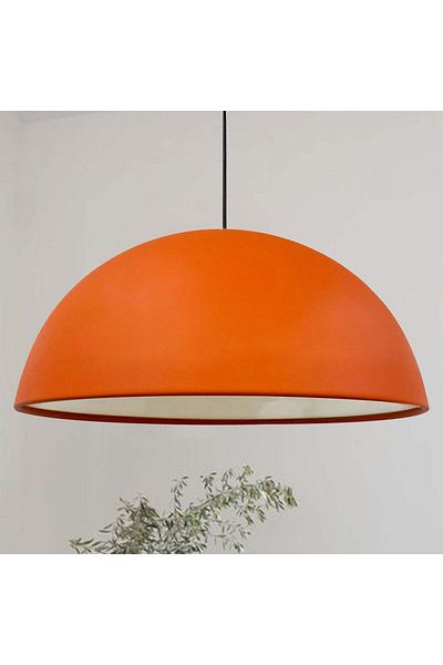 Bamyum Lipeo 50 cm Metall Pendelleuchte - Orange Schuhlampe