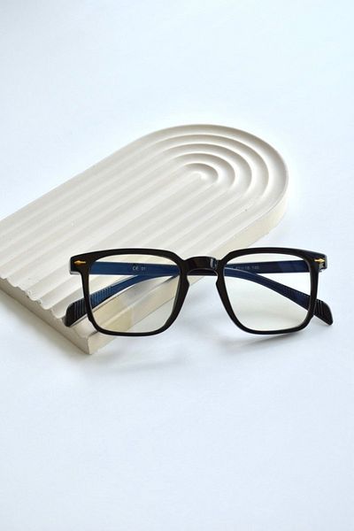LOOKUP Blue Optical Cat Eye Glasses - Light Protected, Changeable Glasses and Anti Blue Light Glasses