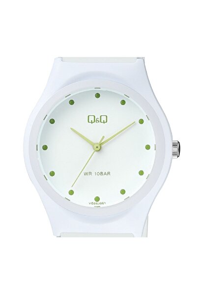 Q&Q Women's Wristwatch with Waterproof Silicone Band