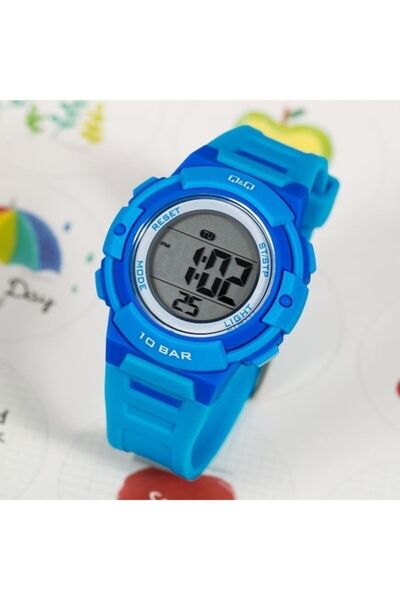 Q&Q Waterproof Alarm Stopwatch Lighted Digital Men's Kids Wrist Watch