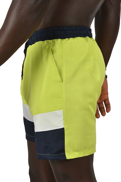 DeepSEA Green Micro Fabric - Ελαστική μέση, σορτς κολύμβησης που στεγνώνει γρήγορα 2403003
