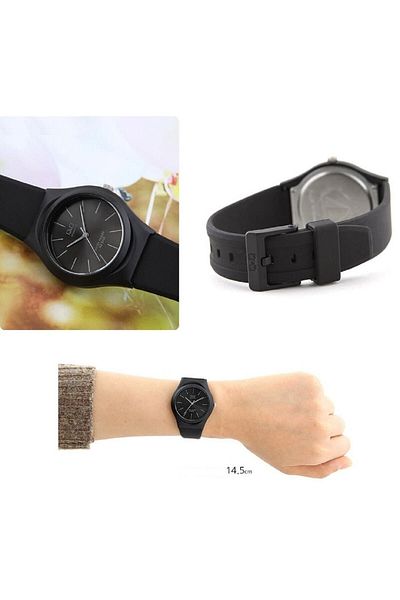 Q&Q Women's Wristwatch with Waterproof Silicone Band