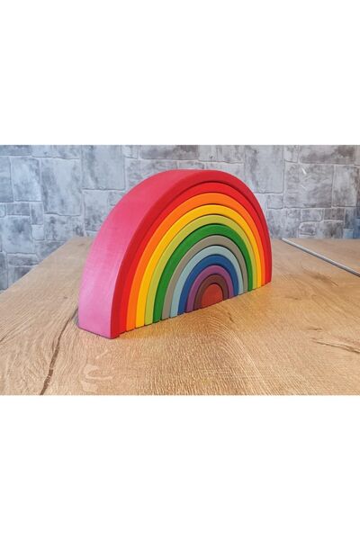 kırtkırt ahşap Waldorf Gökkuşağı 12'li 0-6 Yaş