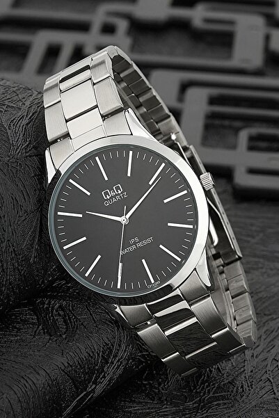 Q&Q Ince Kasa Çelik Kordon Klasik Erkek Kol Saati
