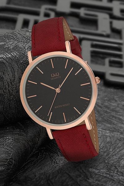 Q&Q Thin Case Classic Model Unisex Wristwatch