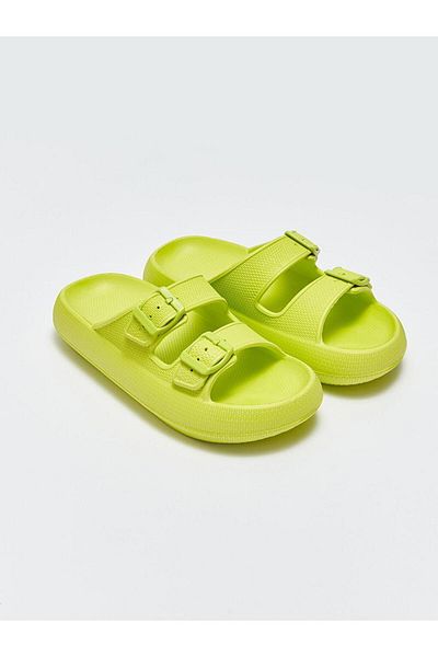 LC Waikiki Γυναικείες παντόφλες διπλές ριγέ XSIDE