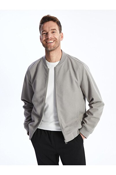 LC Waikiki LCWAIKIKI Classic Standart Kalıp Kolej Yaka Bomber Erkek Mont