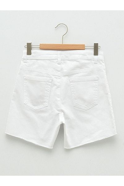 LC Waikiki Γυναικείο παιδικό σορτς LCW Kids Basic Gabardine