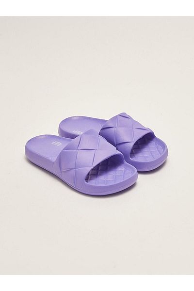 LC Waikiki Γυναικείες παντόφλες LCW STEPS Μονές ρίγες με αυτοσχεδιασμό