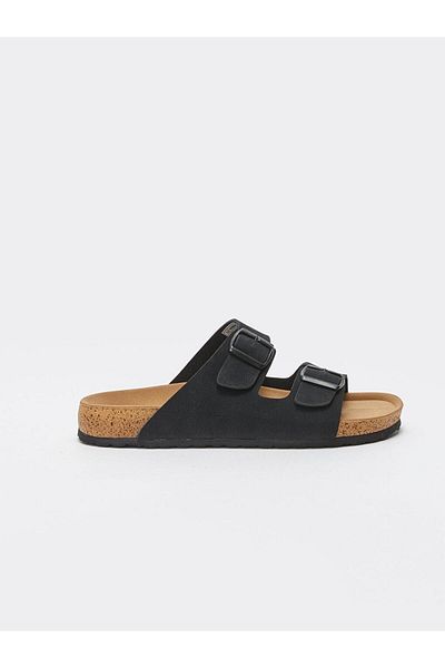 LC Waikiki شبشب رجالي LCW STEPS مخطط مزدوج