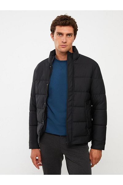 LC Waikiki Ανδρικό παλτό LCWAIKIKI Classic Standard Fit Stand γιακά