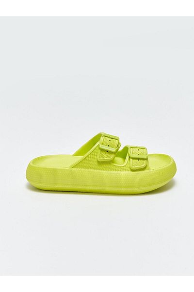 LC Waikiki Γυναικείες παντόφλες διπλές ριγέ XSIDE