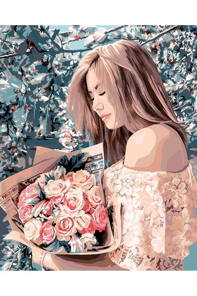 Goblen Atölyesi 40*50 cm 14 count dmc etamine renkli baskı