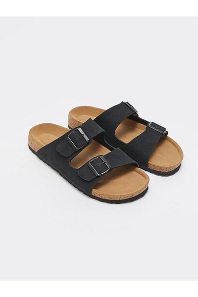 LC Waikiki شبشب رجالي LCW STEPS مخطط مزدوج