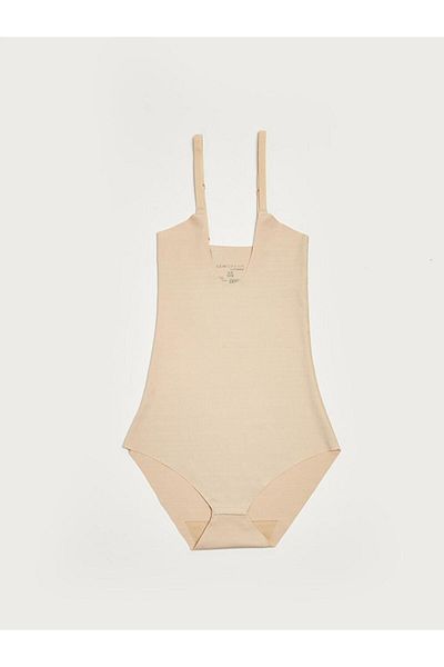 LC Waikiki LCW DREAM Body cu bretele drepte cu decolteu în U pentru femei