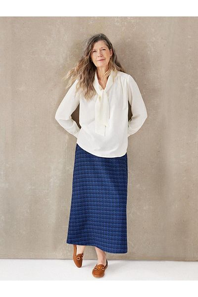 LC Waikiki Γυναικεία μπλούζα με μακρυμάνικο γιακά LCW Grace