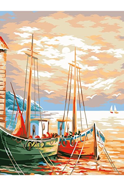 Goblen Atölyesi 40*50 cm 14 count dmc etamine renkli baskı