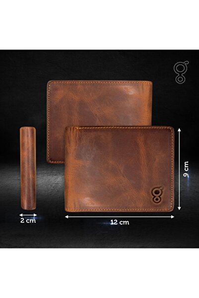 g gandar FINDIK GS-1001 محفظة كلاسيكية للرجال - سحاب قصير