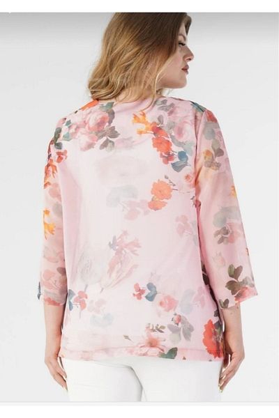 MAXLEVEL MODA Jachetă Mother Chiffon de mărime mare