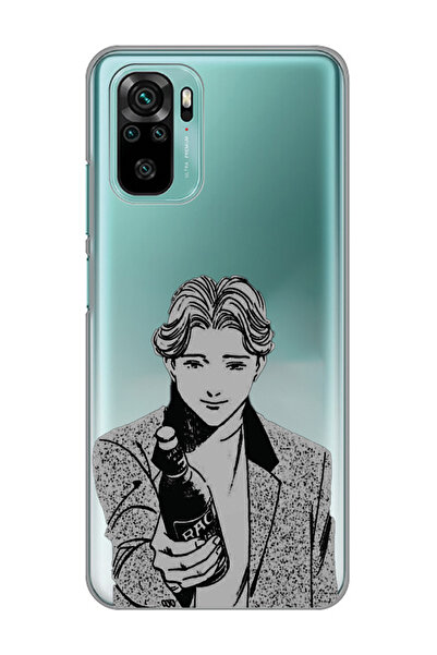 SUPER FRAME Xiaomi Redmi Note 10 / Note 10S Uyumlu Anime Monster Tasarımlı Şe...