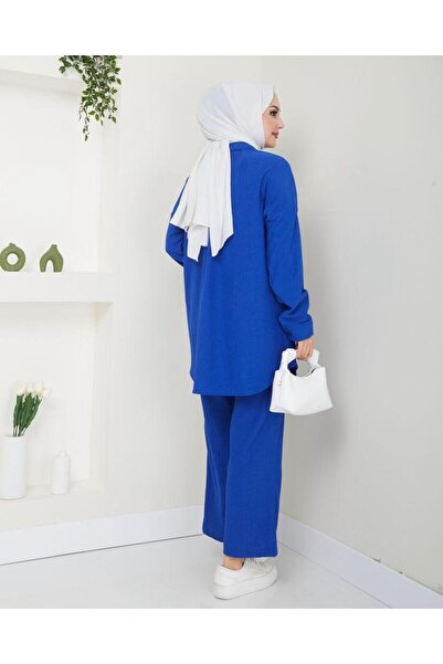 YILMAZBARMAZ Γυναικείο Σετ Πουκάμισο - Ζαρωμένο