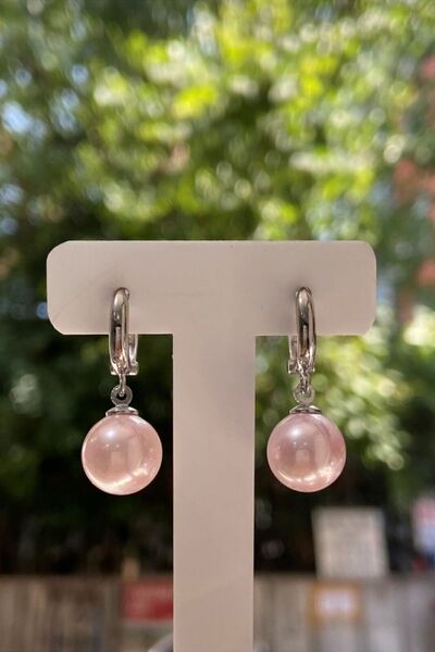 MODERN TAKI Gümüş Inci Küpe