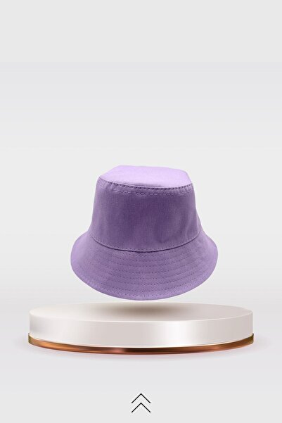 La Sol Yaz Modası Bucket Balıkçı Kova Şapka Unisex Erkek Kadın Lila Enerjik R...